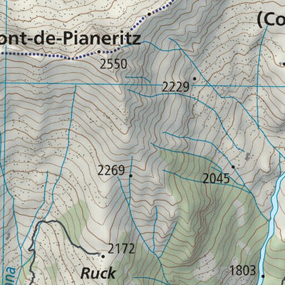 Alta Via 1 of the Aosta Valley (map #06) Preview 2