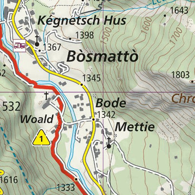 Alta Via 1 of the Aosta Valley (map #07) Preview 2