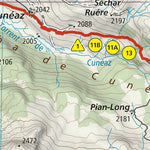 Alta Via 1 of the Aosta Valley (map #09) Preview 2