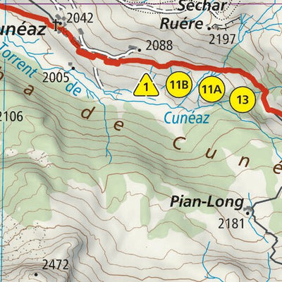 Alta Via 1 of the Aosta Valley (map #09) Preview 2