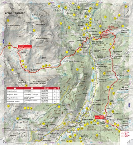 Alta Via 1 of the Aosta Valley (map #10) Preview 1