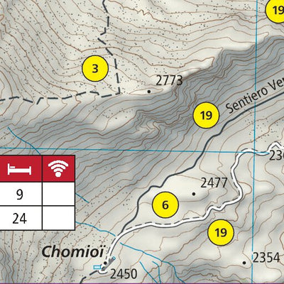 Alta Via 1 of the Aosta Valley (map #13) Preview 2