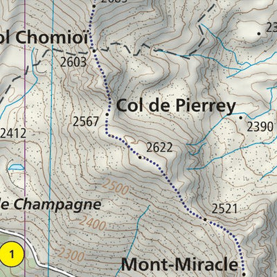 Alta Via 1 of the Aosta Valley (map #13) Preview 3