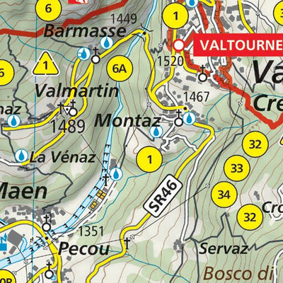 Alta Via 1 of the Aosta Valley (map #12) Preview 3