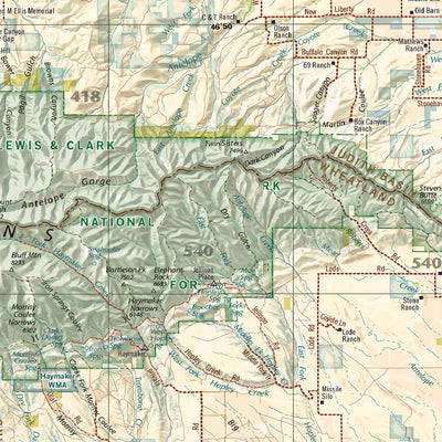 Montana Atlas Landscape Maps Preview 2