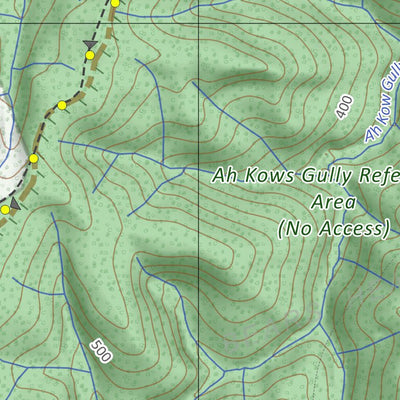 FedWalks 2023 Walk 18 Loh's Lane Lower Chadwick Track and Ah Kow Spurs Circuit Preview 3