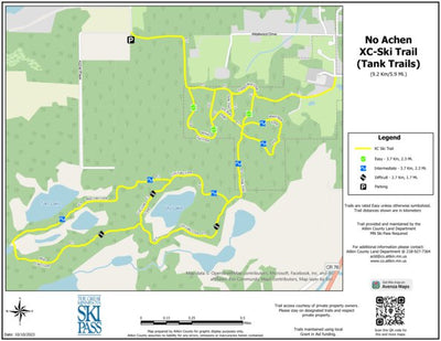 No Achen XC-Ski Trails (Tank Trails) Preview 1