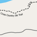 Long Lake Conservation Center Hiking & XC-Ski Trail Map Preview 2