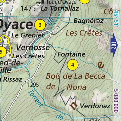 Alta Via 1 of the Aosta Valley (map #16) Preview 3
