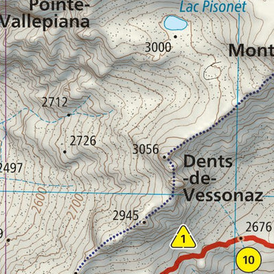 Alta Via 1 of the Aosta Valley (map #14) Preview 3