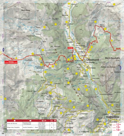 Alta Via 1 of the Aosta Valley (map #17) Preview 1