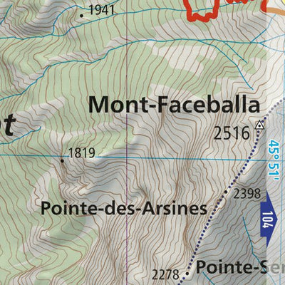 Alta Via 1 of the Aosta Valley (map #17) Preview 3