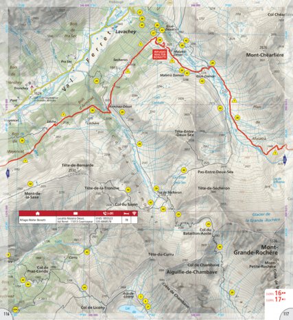 Alta Via 1 of the Aosta Valley (map #22) Preview 1