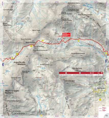 Alta Via 1 of the Aosta Valley (map #21) Preview 1
