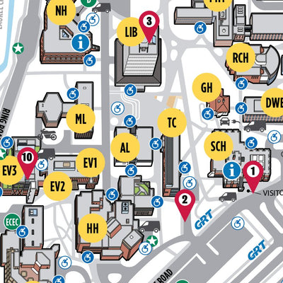 University of Waterloo Campus Map Preview 3