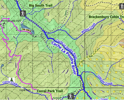 Fort Collins, CO Exploration Map for Sightseeing Preview 2