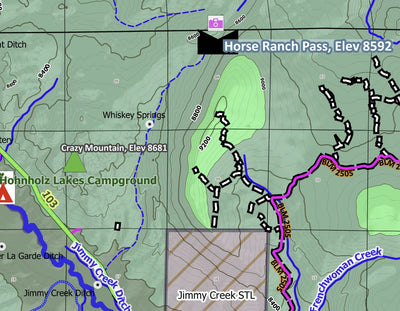 Fort Collins, CO Exploration Map for Sightseeing Preview 3