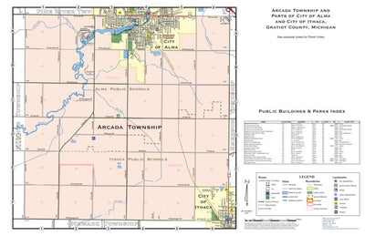 Arcada Township, Gratiot County, Michigan Preview 1