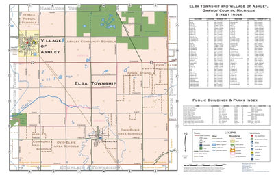 Elba Township and Village of Ashley, Gratiot County, Michigan Preview 1
