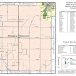 Newark Township and part of City of Ithaca, Gratiot County, Michigan Preview 1
