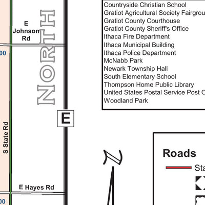 Newark Township and part of City of Ithaca, Gratiot County, Michigan Preview 3