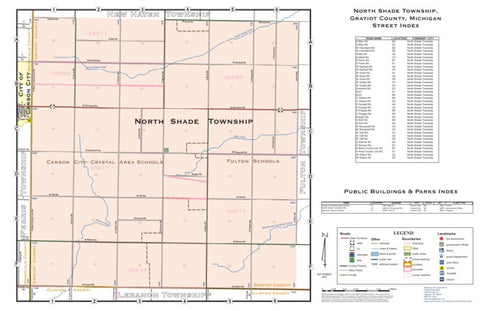 North Shade Township, Gratiot County, Michigan Preview 1