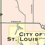 Pine River Township, and parts of City of Alma and City of St. Louis, Gratiot County, Michigan Preview 2