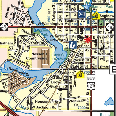 Pine River Township, and parts of City of Alma and City of St. Louis, Gratiot County, Michigan Preview 3