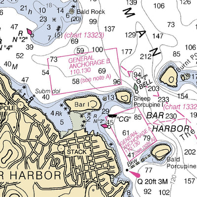 Frenchman And Blue Hill Bays And Approaches Me Preview 3