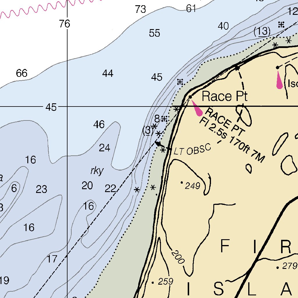 Cook Inlet: Approaches To Anchorage Map by National Oceanographic ...