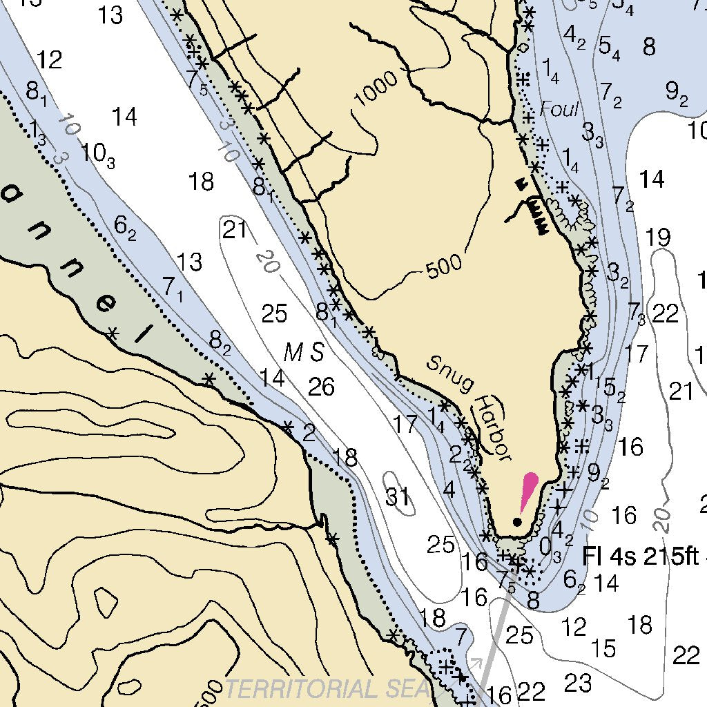 Cook Inlet Anchor Point To Kalgin Island Map by National Oceanographic ...