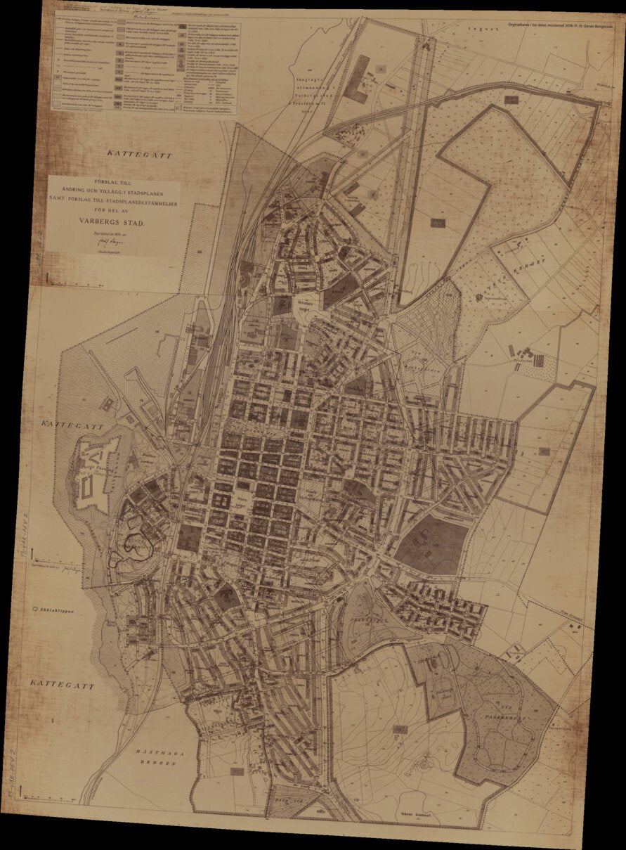 13-VAR-PEV2 Varberg Map by Historical GIS maps | Avenza Maps