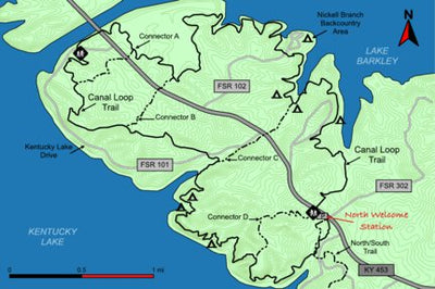 Land Between the Lakes: Canal Loop Trail Preview 1