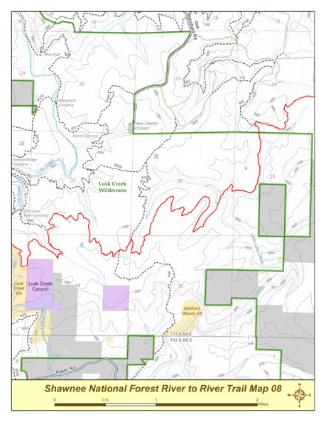 River to River Trail Map 08 Preview 1