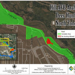 Hill AFB Archery Deer Hunt Boundary North Zone Preview 1