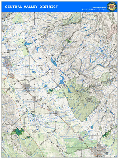California State Parks - Central Valley District Basemap (12-22-2022) Preview 1
