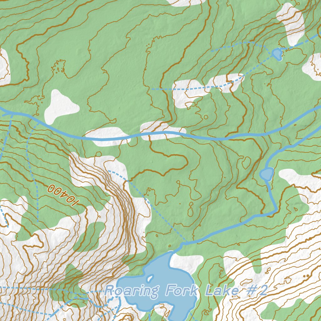 Stough Lakes Loop Map by Mountain Prana Map Works | Avenza Maps