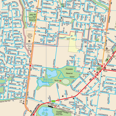 UBD-Gregory's Bellarine Peninsula Street map Preview 3