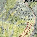 Daigenta-san 大源太山 Hiking Map (Kanto, Japan) 1:25,000 Preview 3