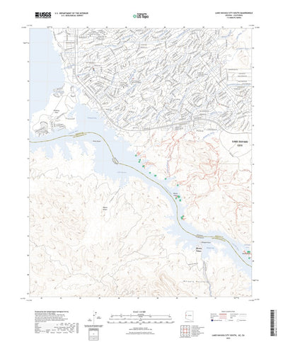 Lake Havasu City South, AZ (2023, 24000-Scale) Preview 1