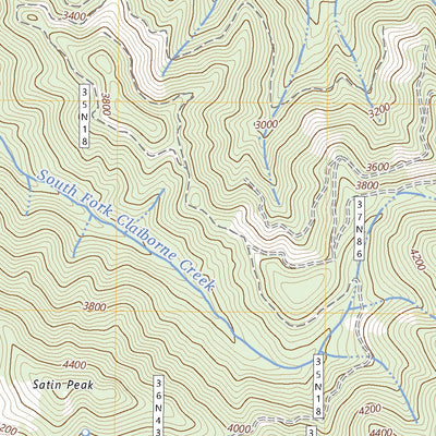 Yellowjacket Mountain, CA (2023, 24000-Scale) Preview 3