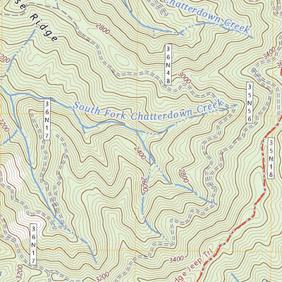 Bollibokka Mountain, CA (2023, 24000-Scale) Preview 3