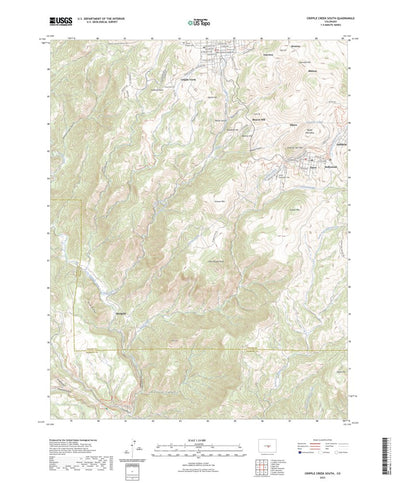 Cripple Creek South, CO (2023, 24000-Scale) Preview 1