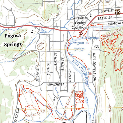 Pagosa Springs, CO (2023, 24000-Scale) Preview 3