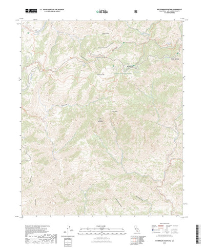 Waterman Mountain, CA (2023, 24000-Scale) Preview 1