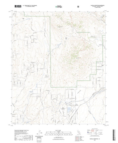 Cahuilla Mountain, CA (2023, 24000-Scale) Preview 1
