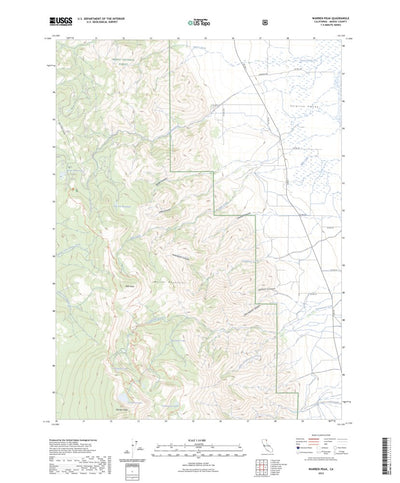 Warren Peak, CA (2023, 24000-Scale) Preview 1