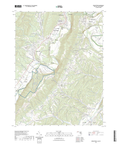Cresaptown, MD (2023, 24000-Scale) Preview 1