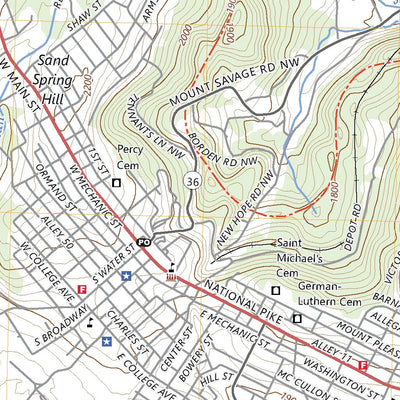 Frostburg, MD (2023, 24000-Scale) Preview 3