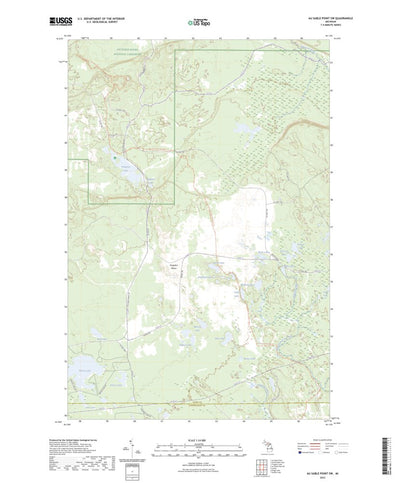 Au Sable Point SW, MI (2023, 24000-Scale) Preview 1